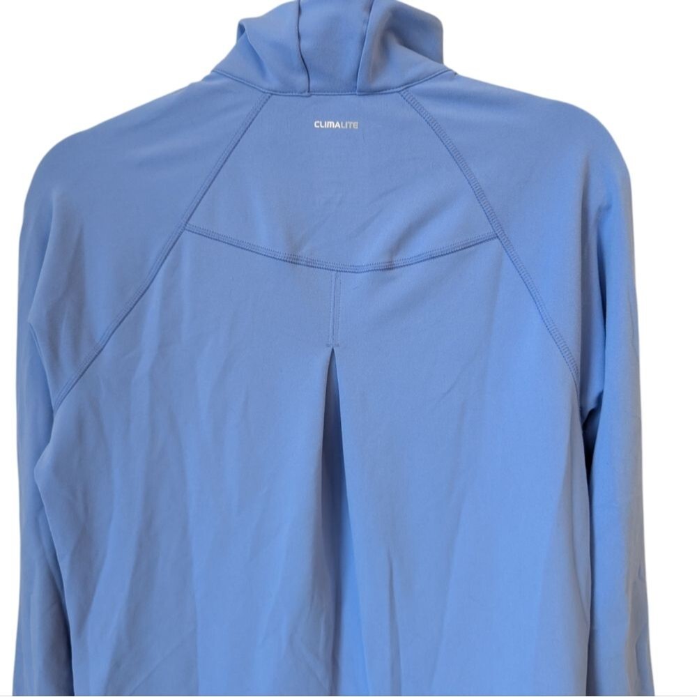 Women's Adidas Full Zip Jacket Periwinkle Size Medium - Picture 3 of 5